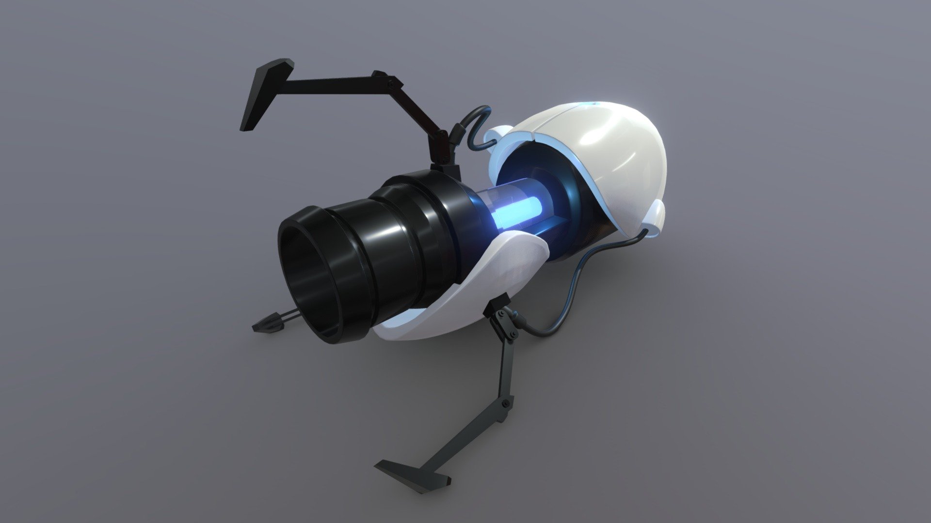 Portal Gun - 3D model by Conrad (@conradg) [0e53fc9] - Sketchfab