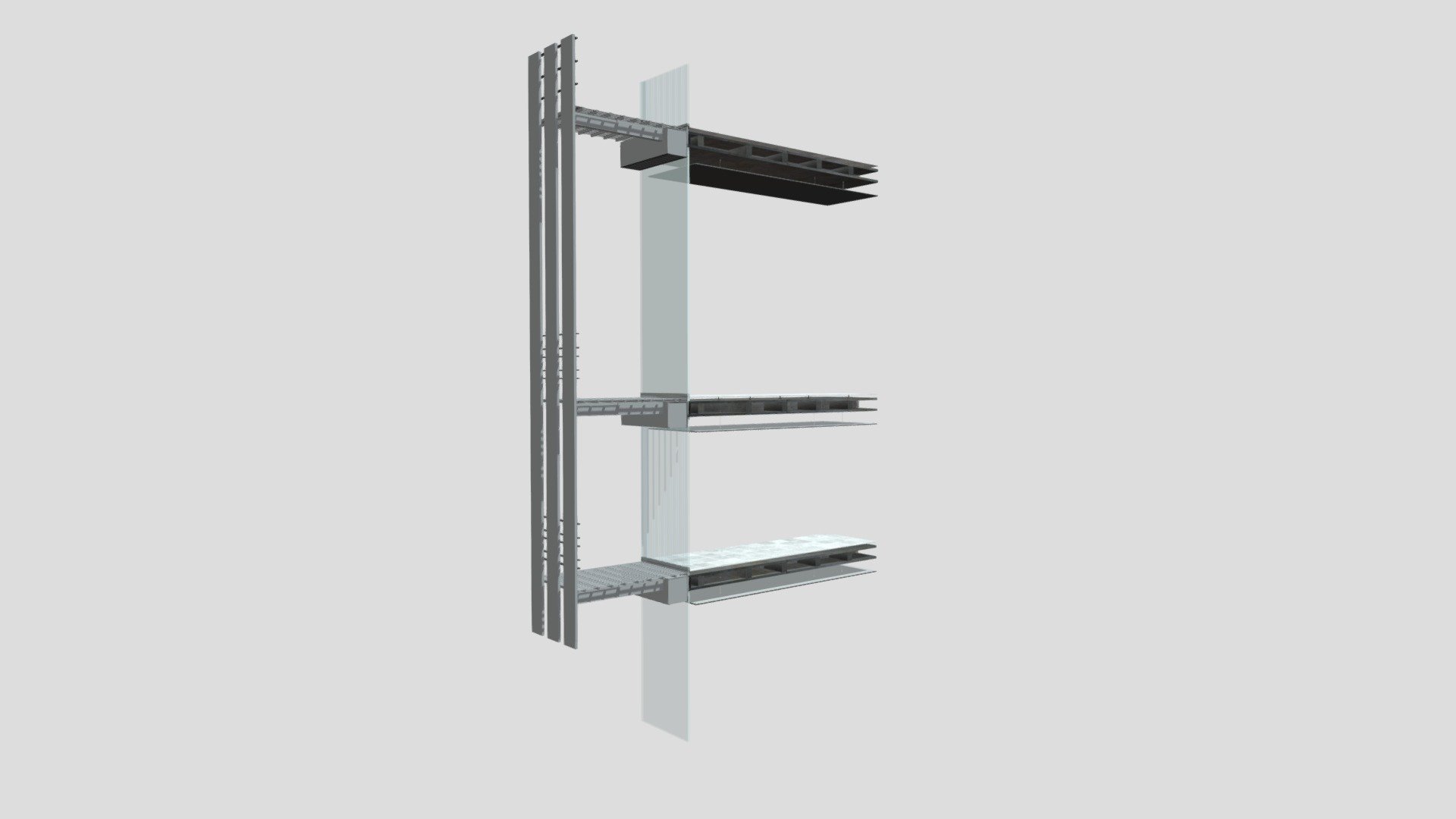 Emergency exit Facade Section: PART 2