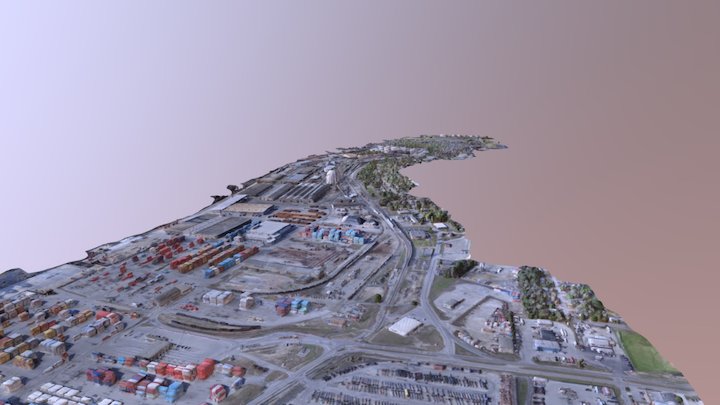 Port of Wilmington 3D Model