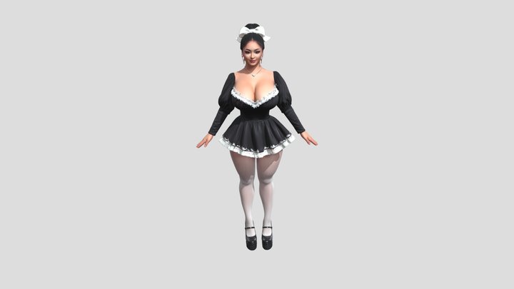 Midnight Maid 3D Model