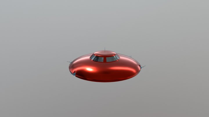 The Trek-War Ship 3D Model