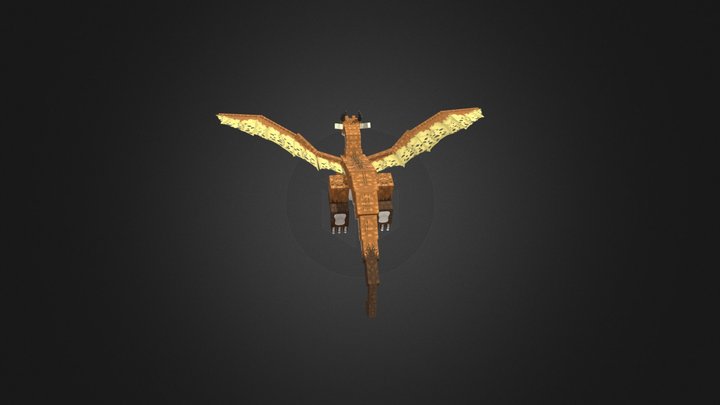 Ender Dragon 3D Model