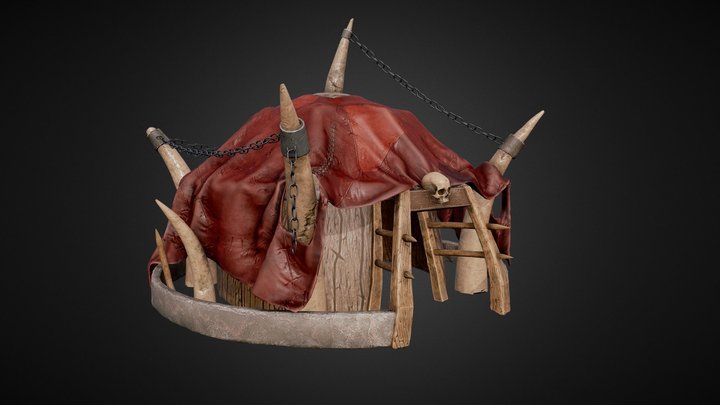 Orc House 3D Model
