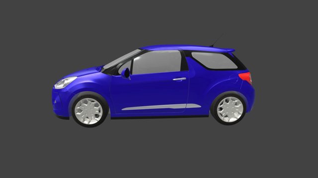Citroen DS3 3D Model