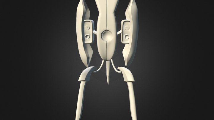 Portal Turret. 3D Model