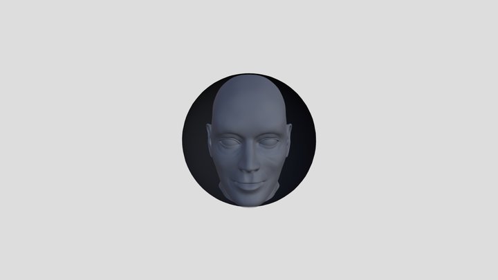 Face-Earth_position_C 3D Model
