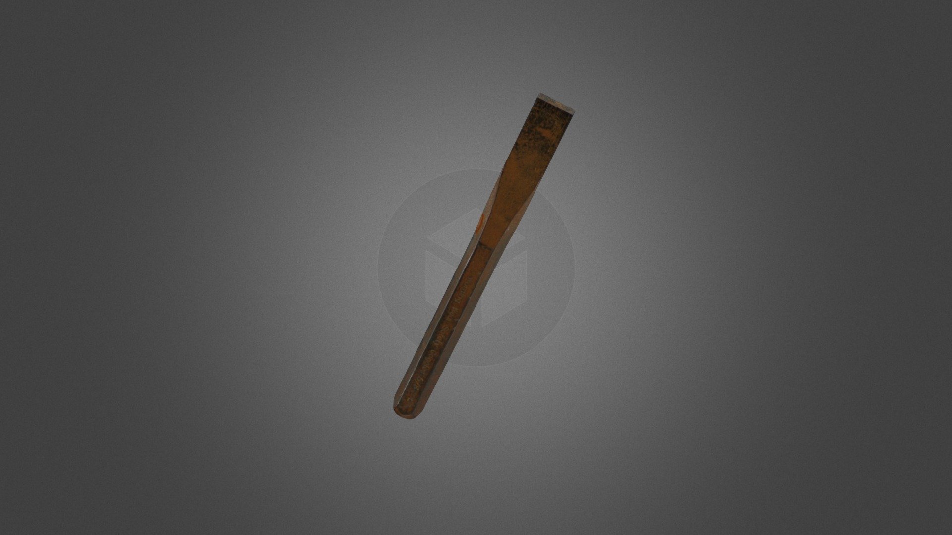 Chisel Small Low Res - 3D model by JonathanRitter [0e59c04] - Sketchfab