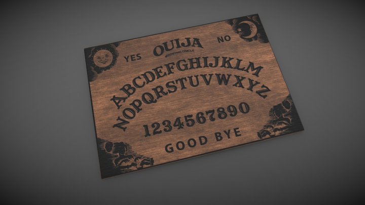 Ouija Board 3D Model