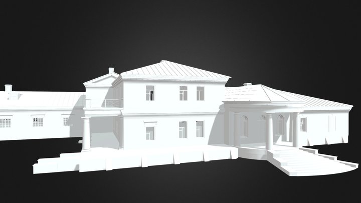 Palace "Na gorce". Rivne 3D Model