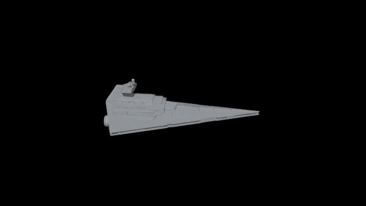 Destroyer 3D Model