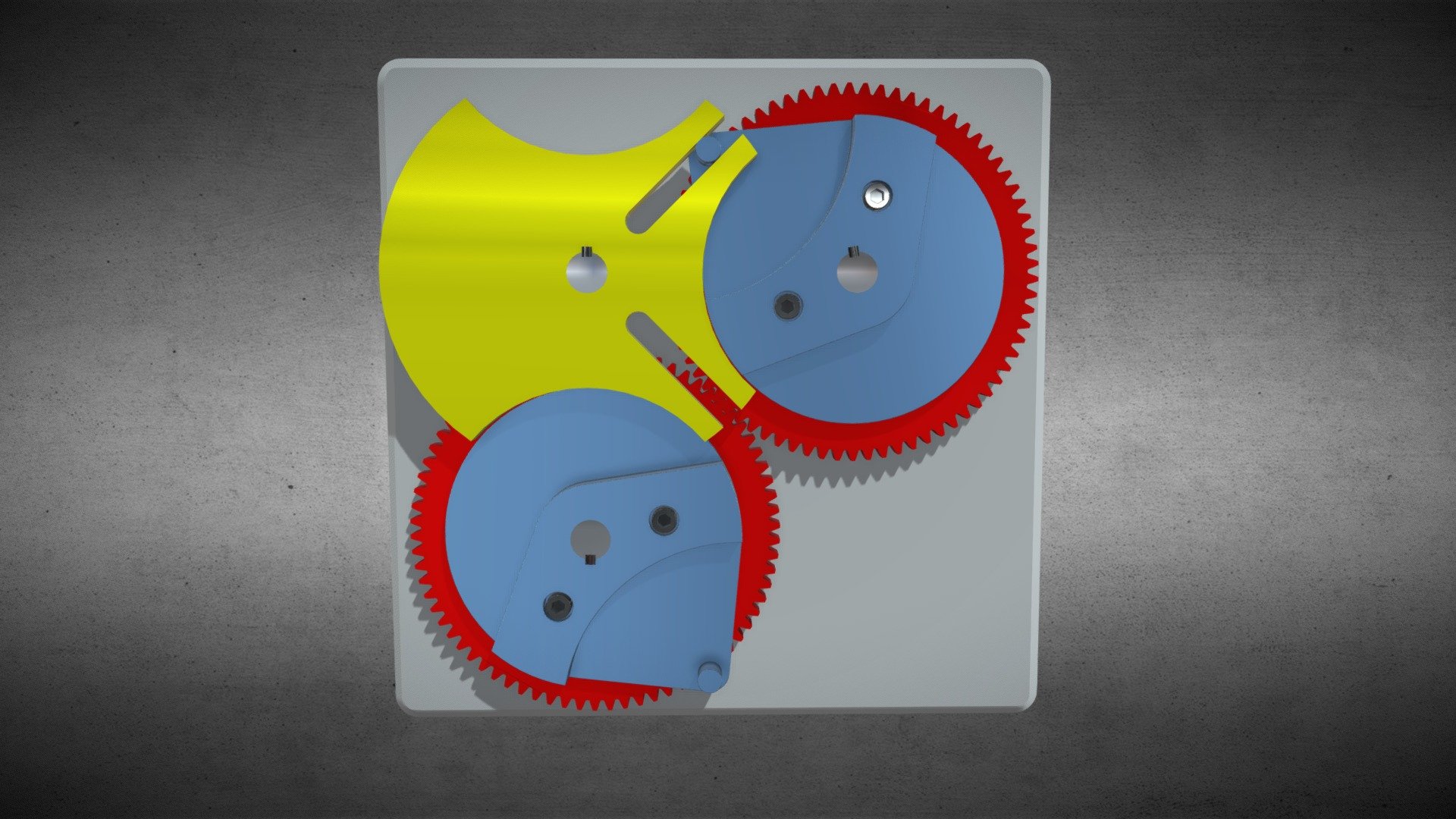 Reciprocating Dwell Time Geneva Mechanism