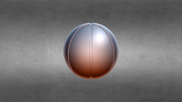 Basketball Ball 3D Model