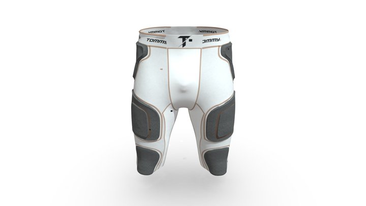 Girdle football 3D Model