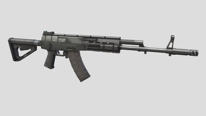 Izmail 545(AK12 2014) 3D Model