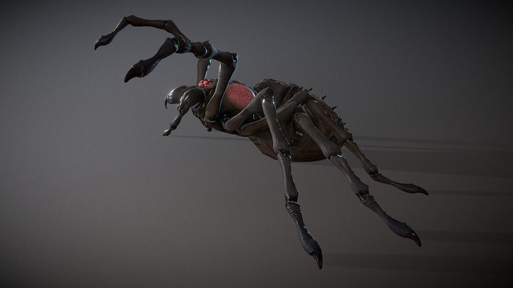 Monsters - Giant Spider 3D Model