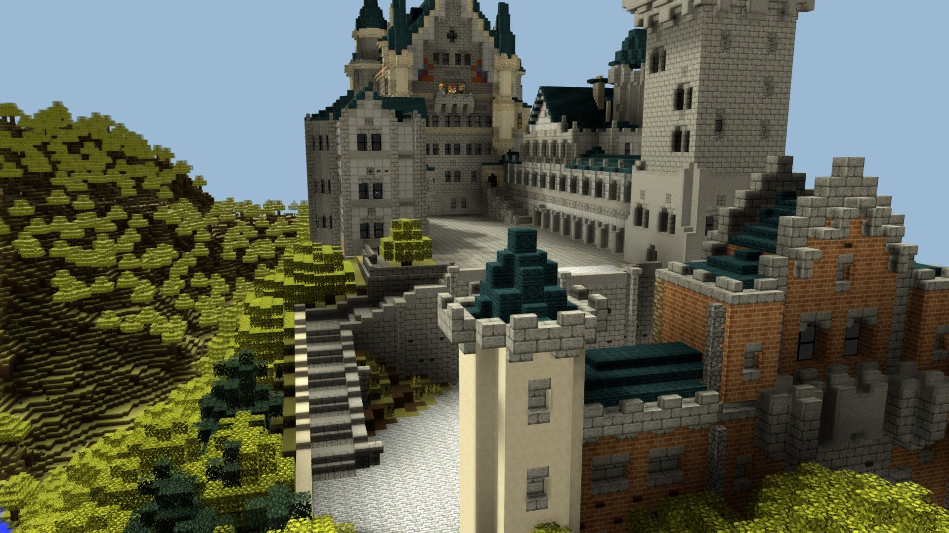 Neuschwanstein Download Free 3D Model By Eric Haines erich 