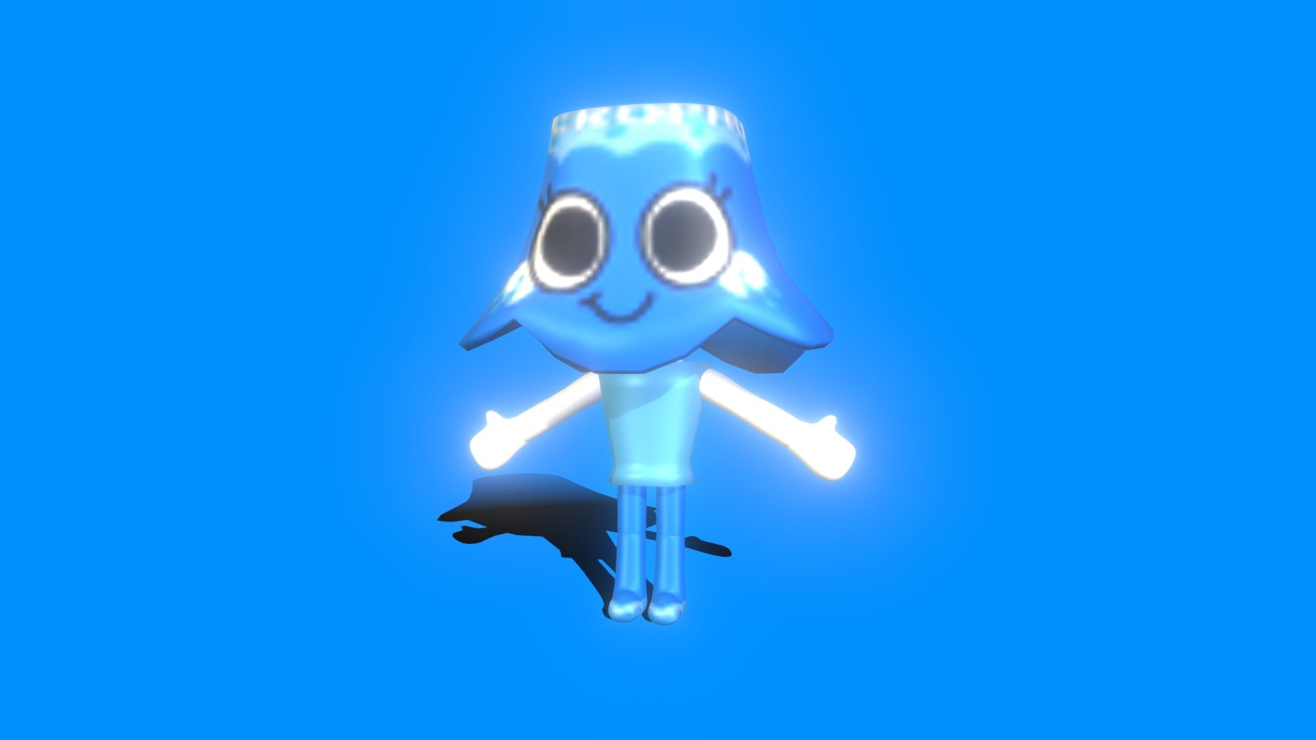 bluespotlight_silvermicrophone_brightney_skin (2 - 3D model by Rainbow ...