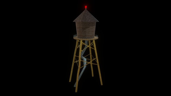 Water Tower Hn2 Patch 10 "Reborn" 3D Model