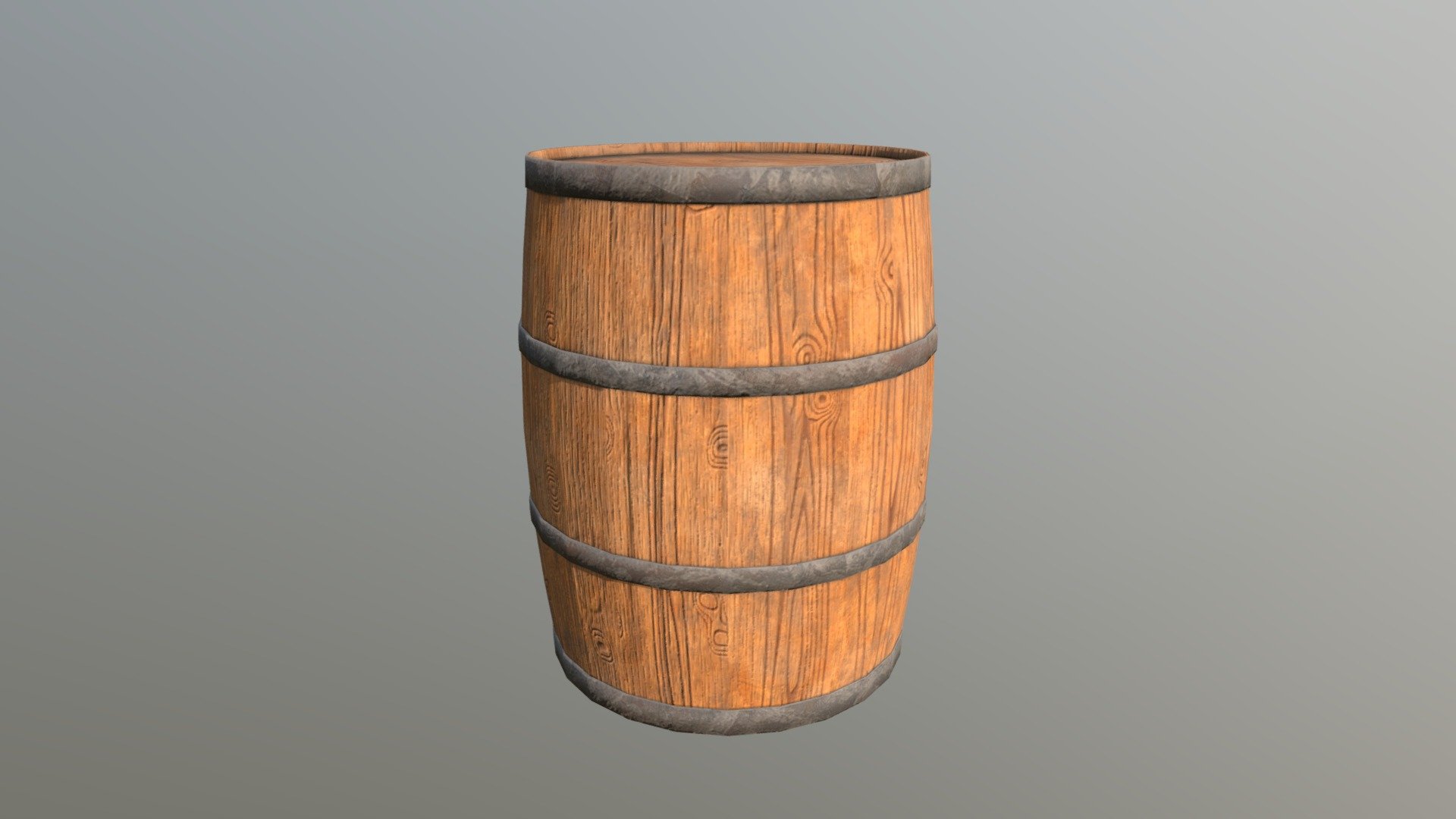 Wooden Barrel