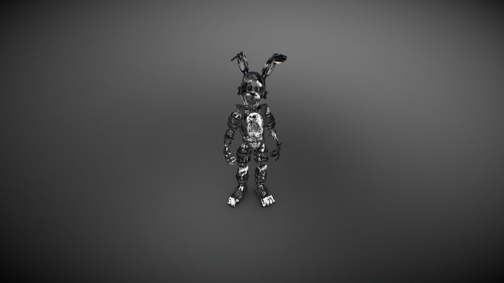 springtrap realistic 3D Model