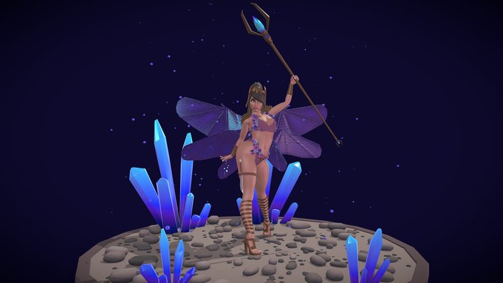 Fantasy Fairy 3D Model