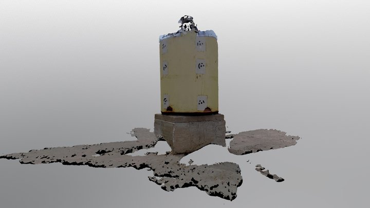 IMUCam Generated Barrel 3D Model