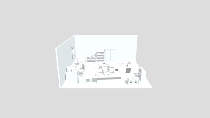 Mess Room 3D Model