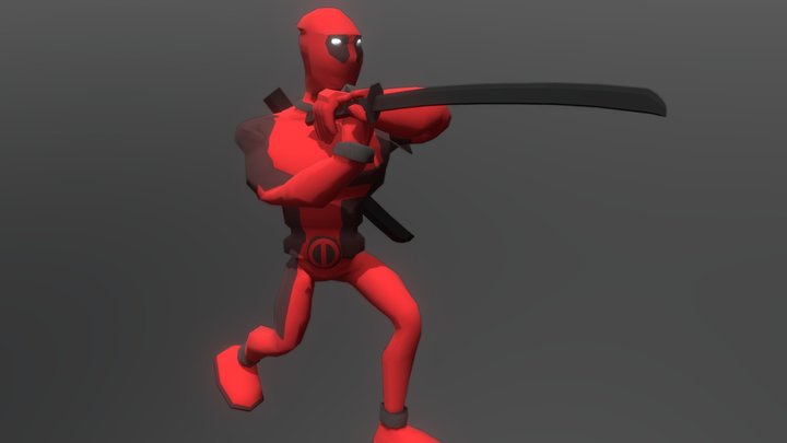 Deadpool 3D Model