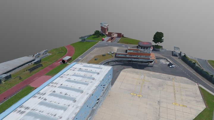 Torre control 3D Model