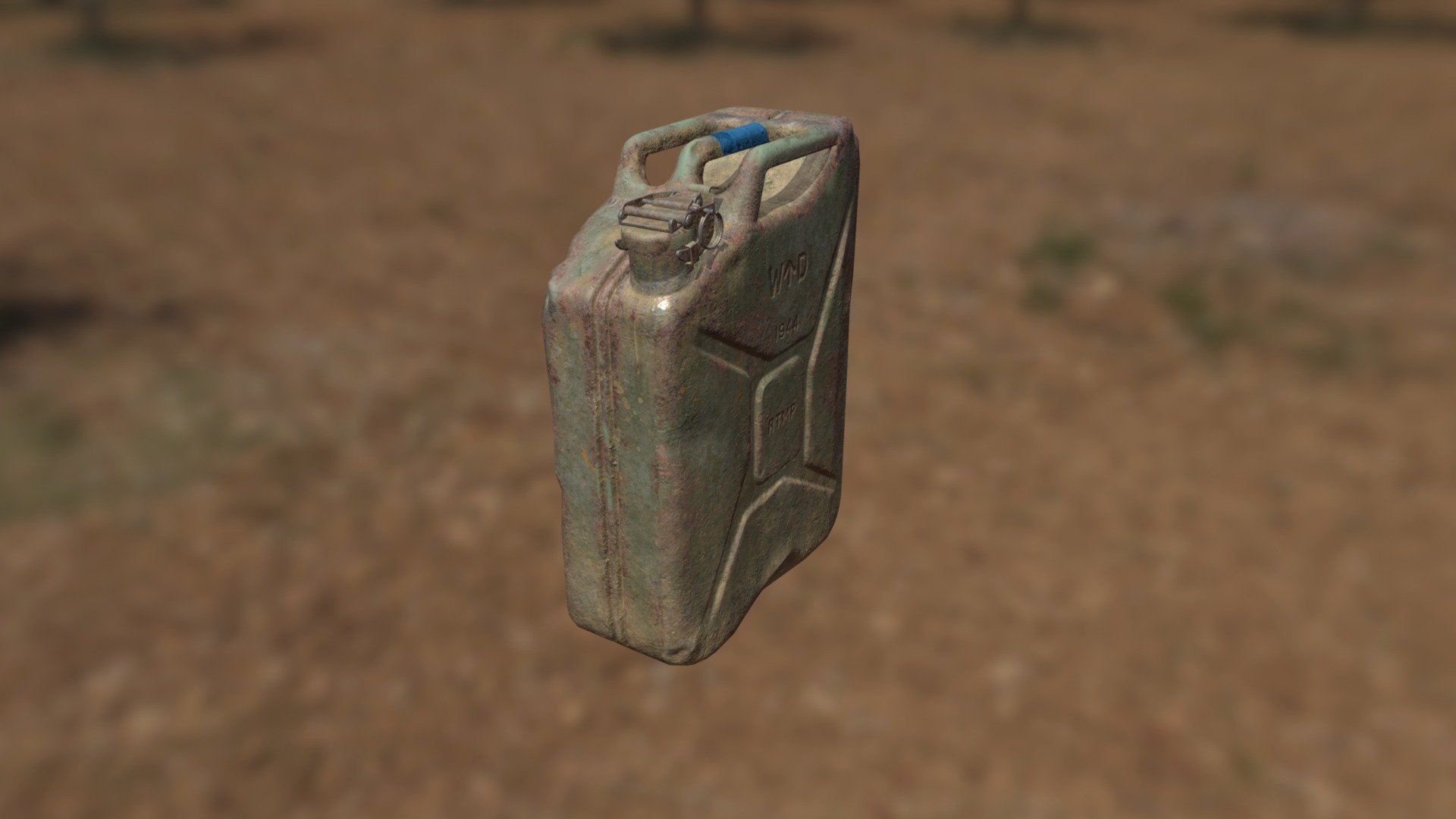 Old jerrycan study-work — Sketchfab embed 3D viewer