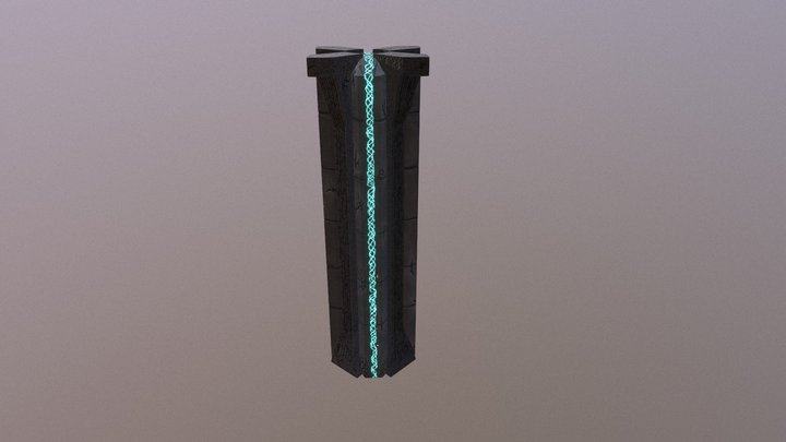 Aeylid pillar 3D Model
