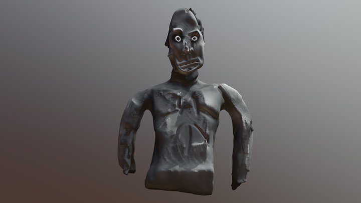 Gray Man 3D Model