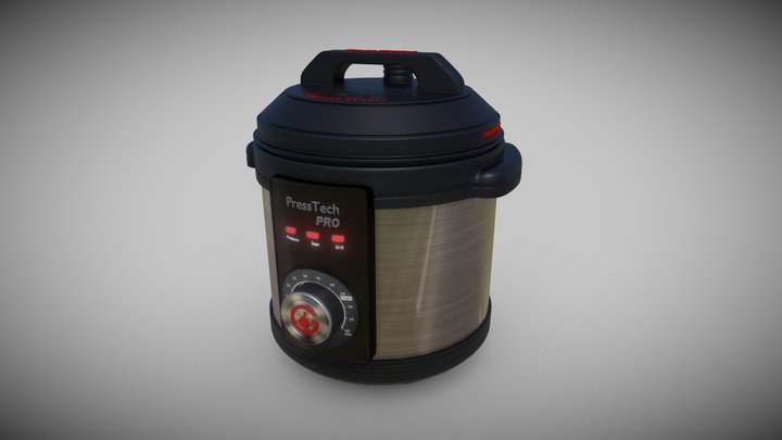 Pressure Cooker 3D Model