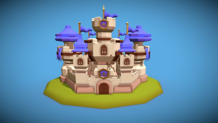 3December 2021 Day 19: Castle – Free 3D Model STL