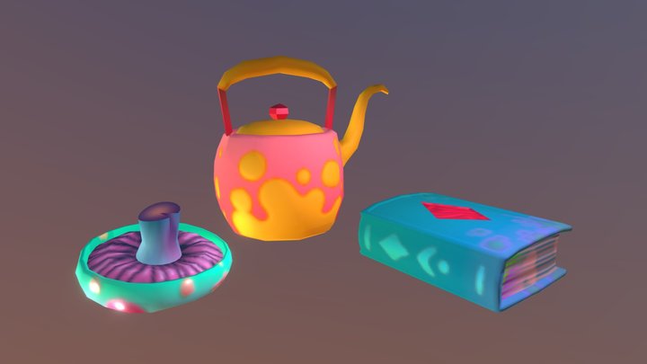 🍄Fungi Quest 3D Model