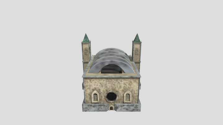 Neo-Gothic House 3D Model
