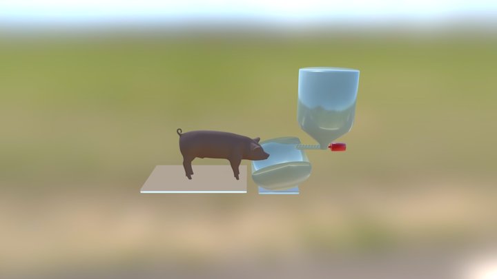 Cerdo 1 3D Model
