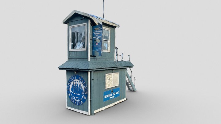 Liberty Harbor Marina – Gratis 3D-model STL