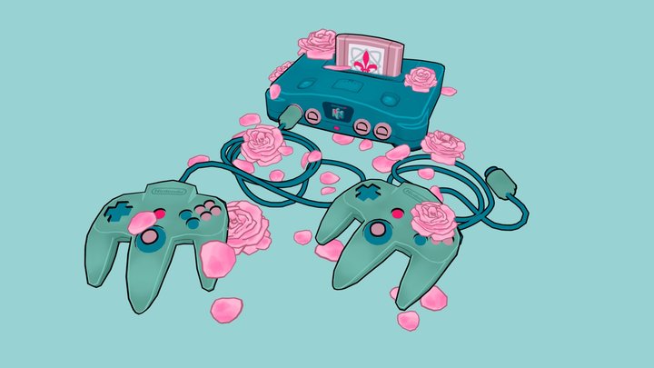Day 9 - Nintendo 64 - 3D Inktober 2019 3D Model