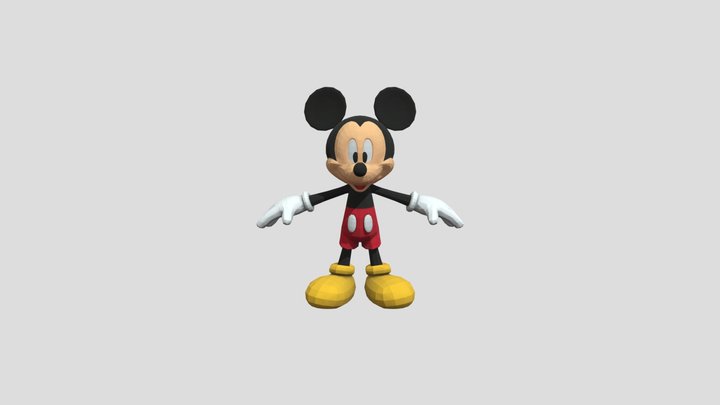 Mickey-mouse 3D models - Sketchfab