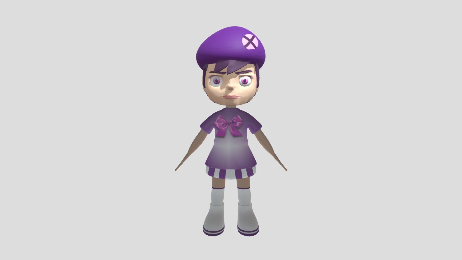 Stylized 3D Character – Modeling & Texturing - 3D model by Multimedia ...