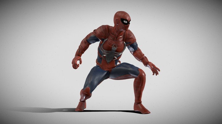 Spider-Man (v1 by Calvin Ip) 3D Model