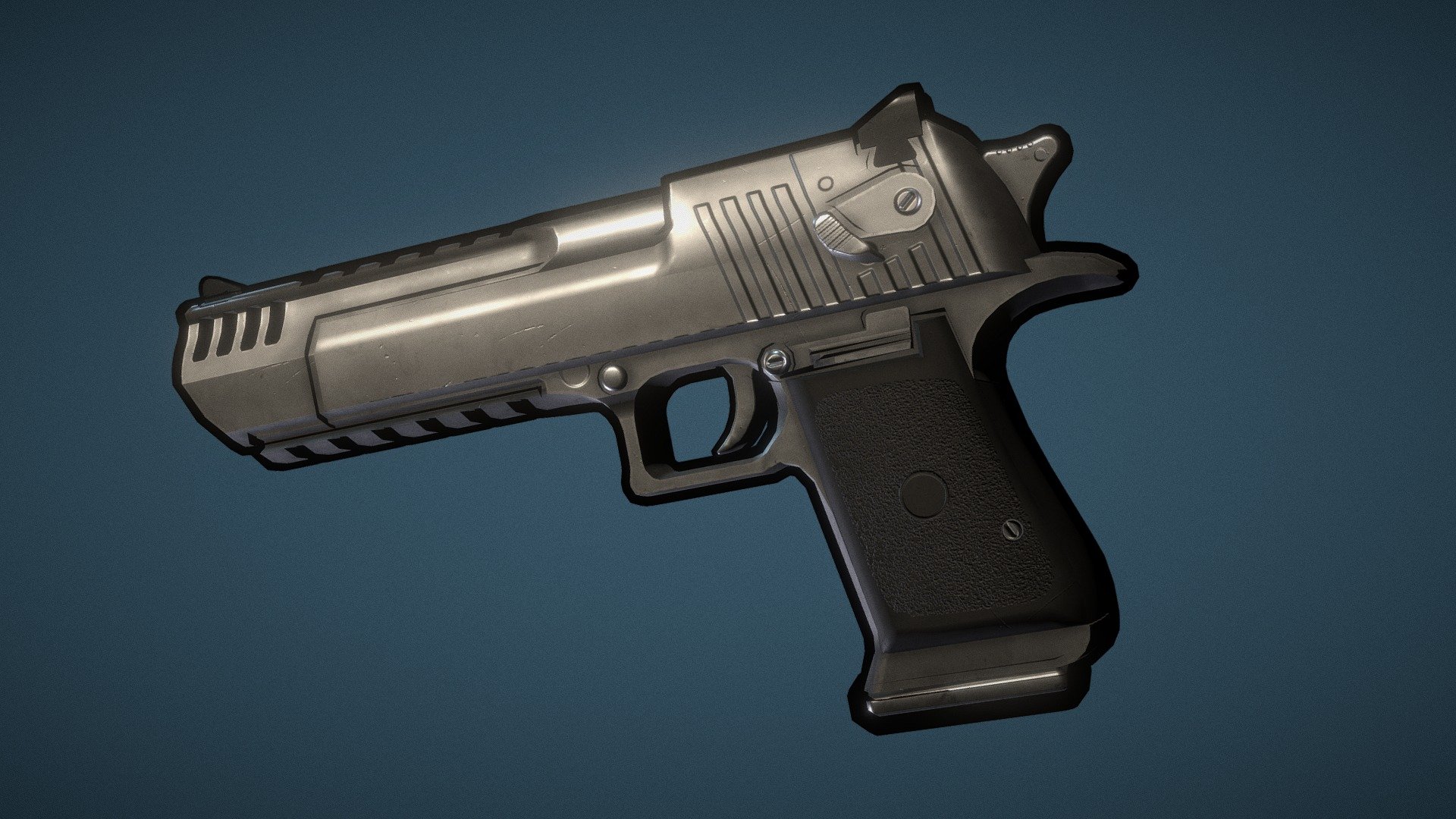 DESERT EAGLE - 3D model by salvadorrodriguez [0e6a9af] - Sketchfab