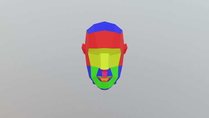 As muitas cores de Roberto 3D Model