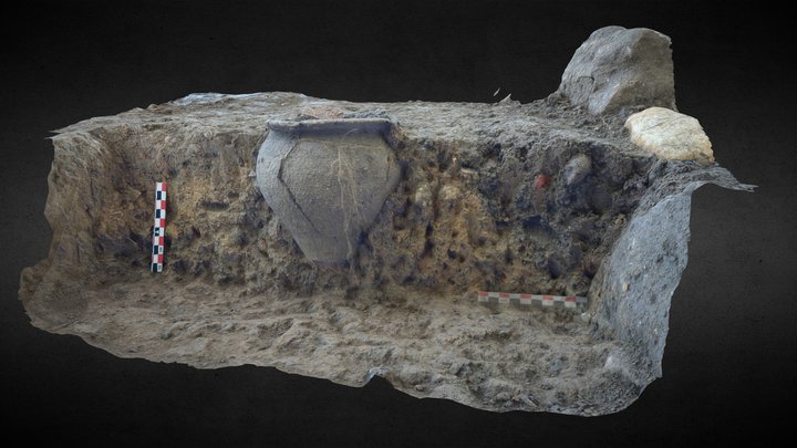 2023 Vasija, ritual fundacional 3D Model