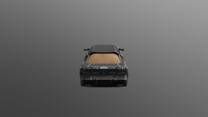 Машина игрушечная 3D Model