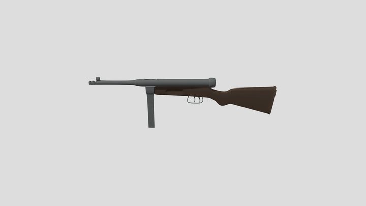 Italian Beretta 3D Model