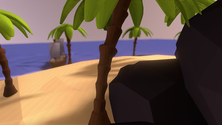 Island 3D Model
