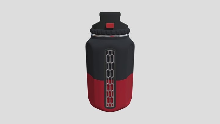 Grenade Sci-fi 3D Model
