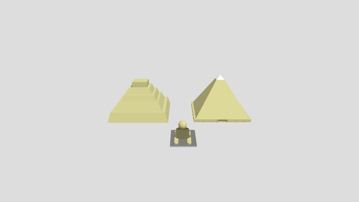 The Pyramids 3D Model